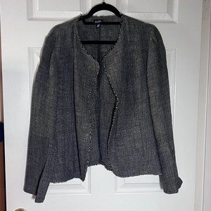 Eileen Fisher Gray Linen Suit Set